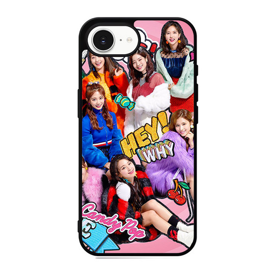 Twice Collage Quotes iPhone 17e Case