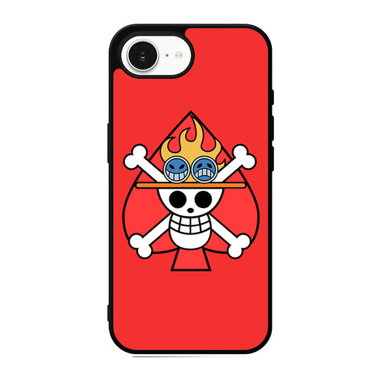 One Piece Ace Spade iPhone 17e Case