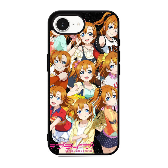 School Idol Project Honoka Kosaka Collage iPhone 17e Case