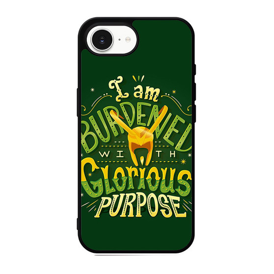 Loki Quotes Glorious Purpose iPhone 17e Case