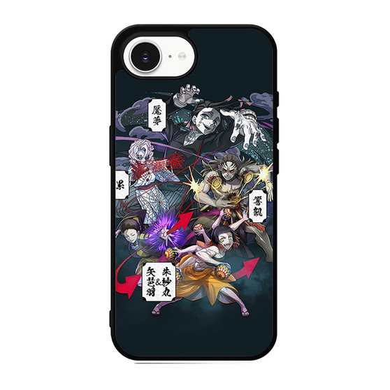 Demon Slayer Twelve Moon Demons iPhone 17e Case