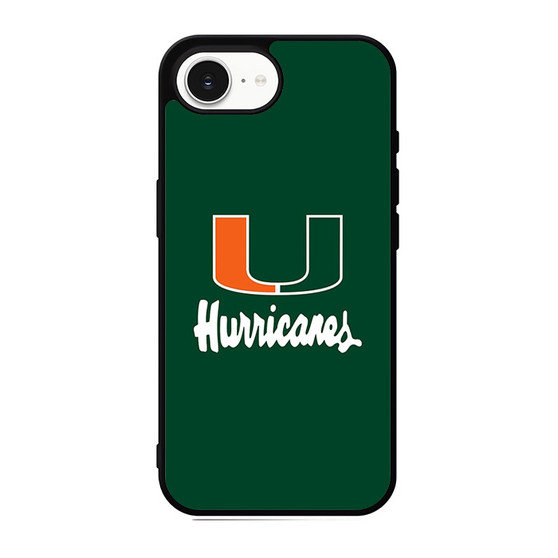 Miami Hurricanes Logo iPhone 17e Case