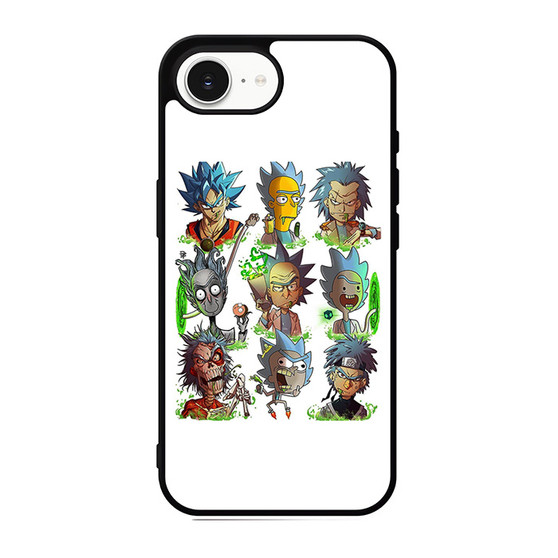 Rick and Morty Anime Style iPhone 17e Case