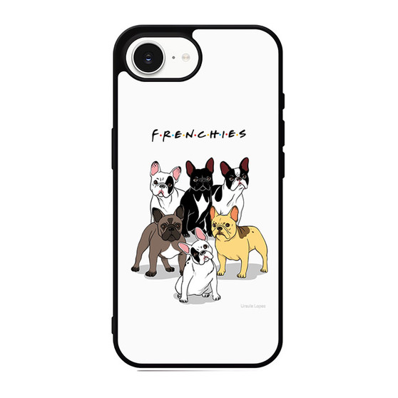 Friends frenchies dog iPhone 17e Case