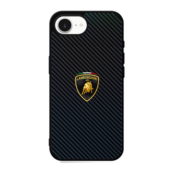 Lamborghini carbon style iPhone 17e Case