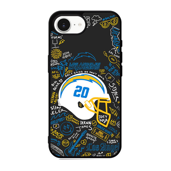 Los angeles chargers names iPhone 17e Case