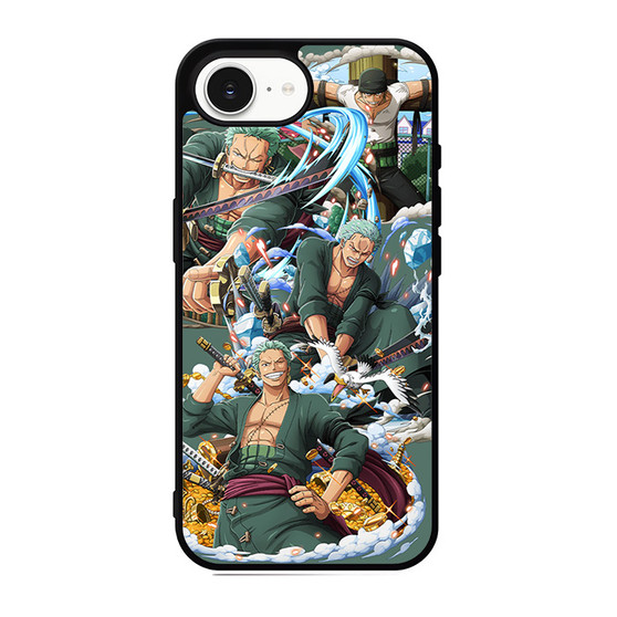 One Piece Collage Roronoa Zoro iPhone 17e Case