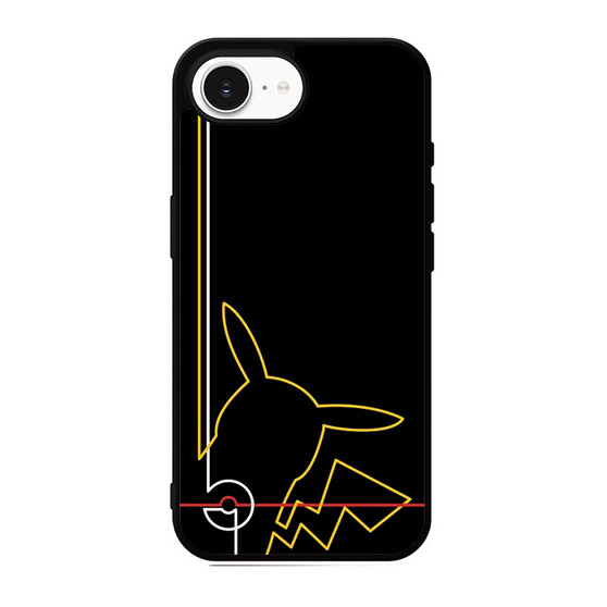 Pikachu pokemon line iPhone 17e Case