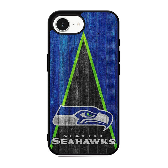 Seattle Seahawks Wood Art iPhone 17e Case
