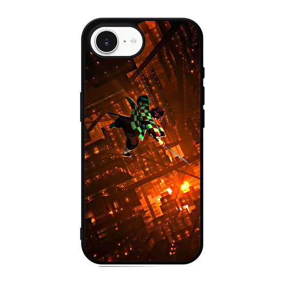 Tanjiro enter infinity castle demon slayer iPhone 17e Case