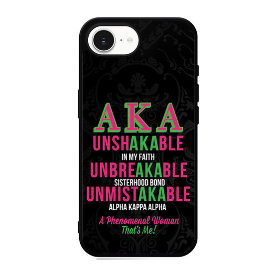 Alpha Kappa Alpha Unshakable iPhone 17e Case