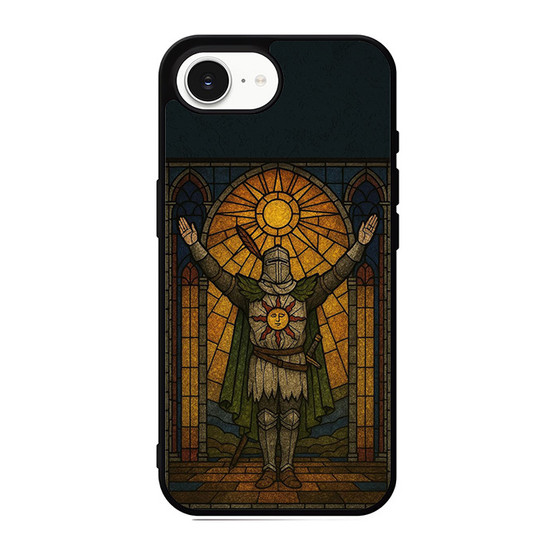 Dark Souls Solaire of Astora Stained Glass iPhone 17e Case