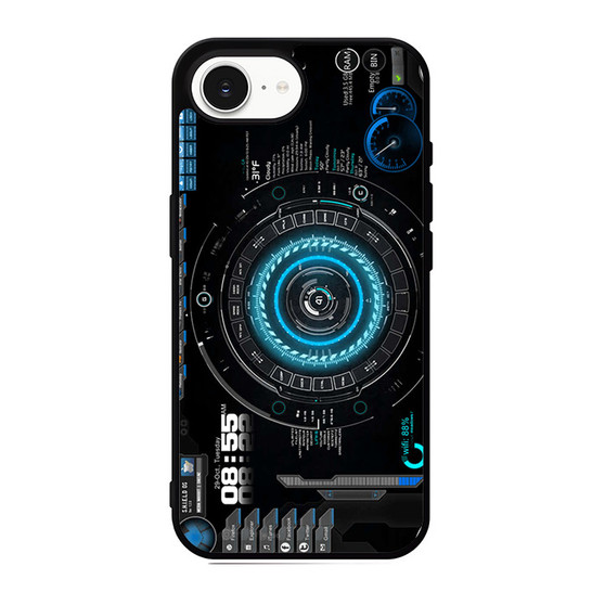 Jarvis interface iron man iPhone 17e Case