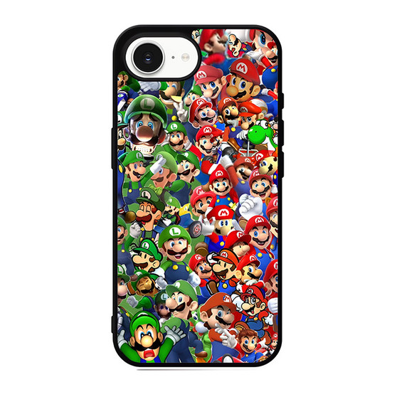 Mario Luigi Collages iPhone 17e Case
