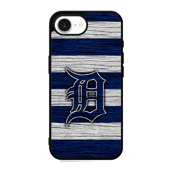 Detroit Tigers Wooden Style iPhone 17e Case