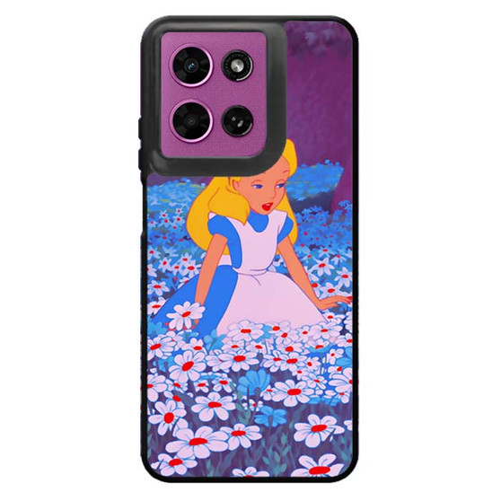 Alice in flower garden Motorola Moto G 2026 Case
