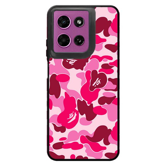 Bape Pink Camo Motorola Moto G 2026 Case