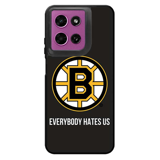 Boston Bruins Everybody Hates Us Motorola Moto G 2026 Case