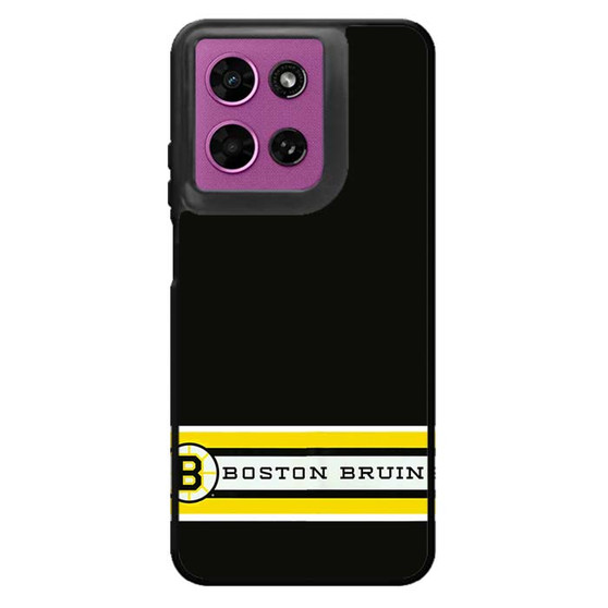 Boston Bruins 3 Motorola Moto G 2026 Case