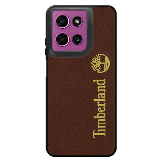 Brown Colored Timberland Motorola Moto G 2026 Case
