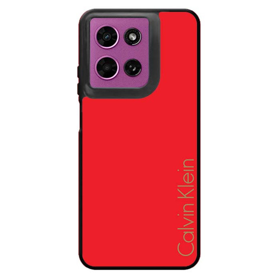 Calvin Klein Red Purpose Motorola Moto G 2026 Case
