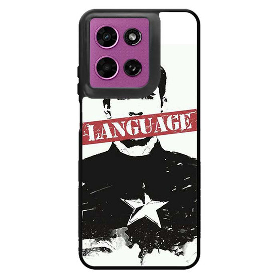 Captain America Language Motorola Moto G 2026 Case
