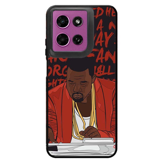 Kanye West On desk Motorola Moto G 2026 Case