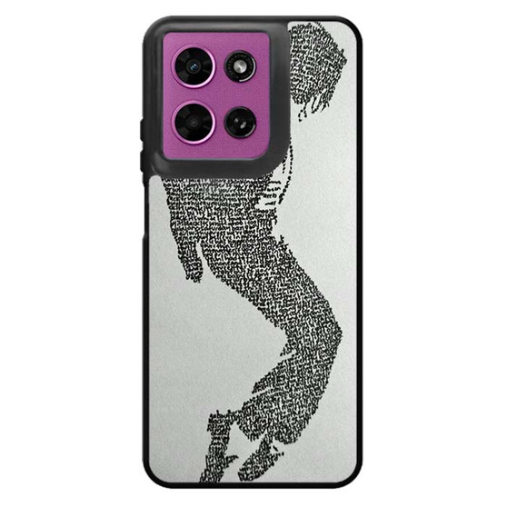 Michael Jackson word art Motorola Moto G 2026 Case