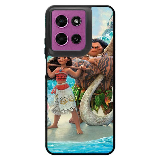 Moana And Maui Ready Adventure Motorola Moto G 2026 Case