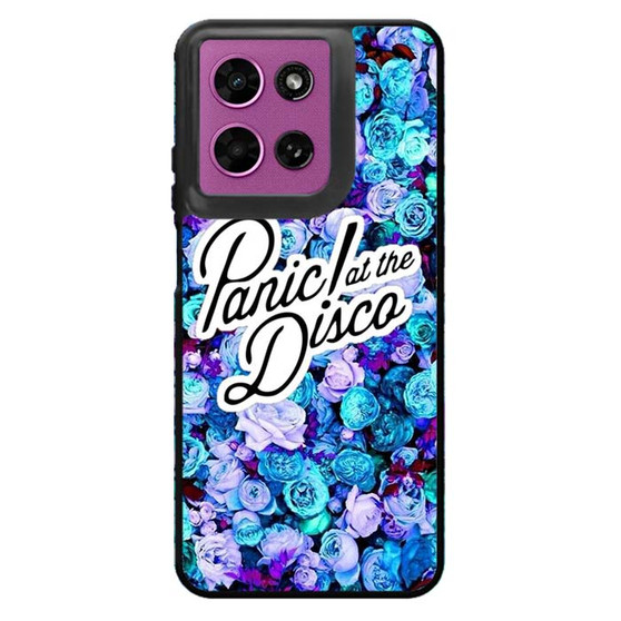 Panic at the Disco with Flower Background Motorola Moto G 2026 Case