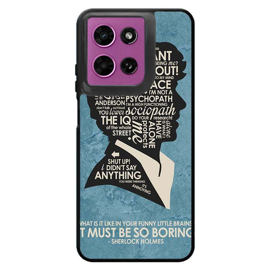 sherlock it must be so boring 1 Motorola Moto G 2026 Case