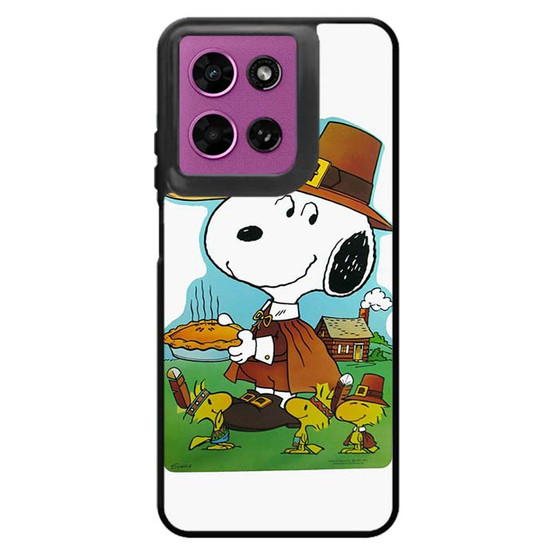 Snoopy Happy Turkey day Motorola Moto G 2026 Case