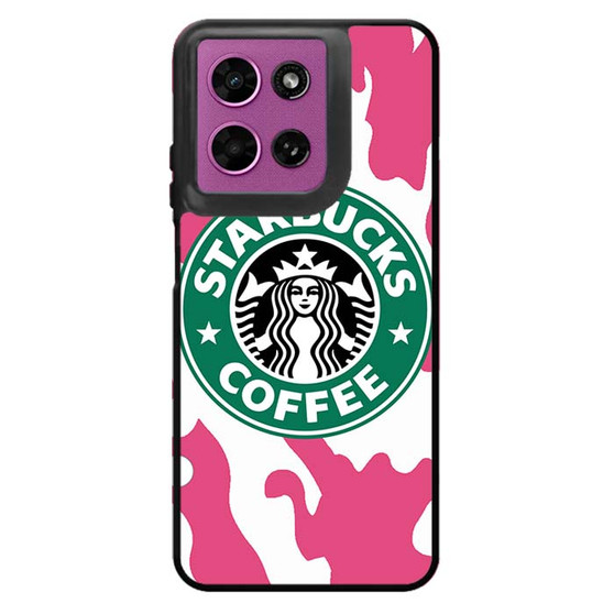 Starbucks Pink Camo Motorola Moto G 2026 Case