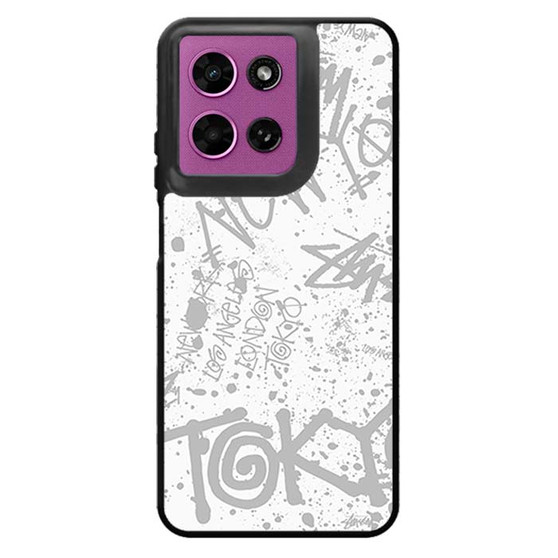Stussy Cities Of The World Art Motorola Moto G 2026 Case