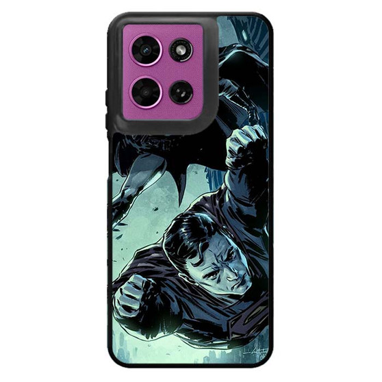 Superman and Batman as a Team Motorola Moto G 2026 Case