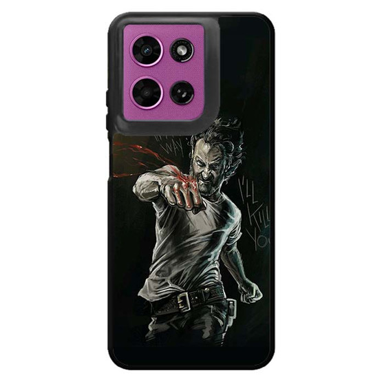 The Walking Dead Rick Quotes Motorola Moto G 2026 Case