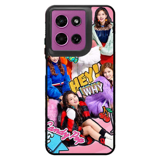 Twice Collage Quotes Motorola Moto G 2026 Case