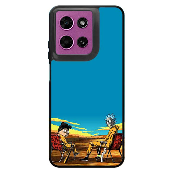 Rick and Morty Breaking Bad Style Motorola Moto G 2026 Case