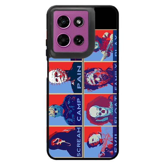 Halloween Character Jason Freddy Scream Motorola Moto G 2026 Case