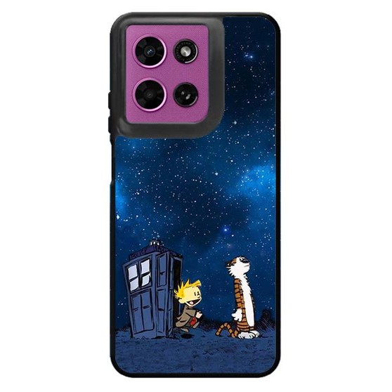 Calvin and Hobbes Doctore Who Motorola Moto G 2026 Case