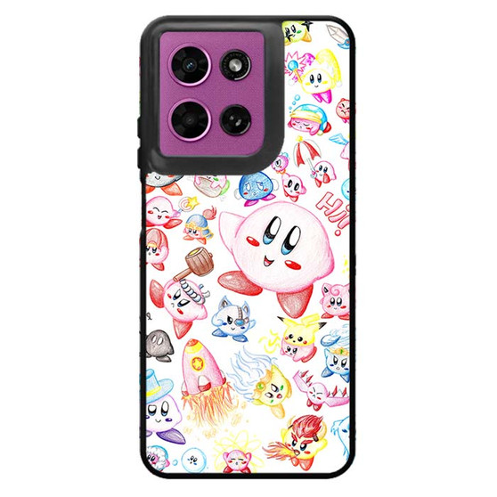 Kirby Paint Collage Motorola Moto G 2026 Case