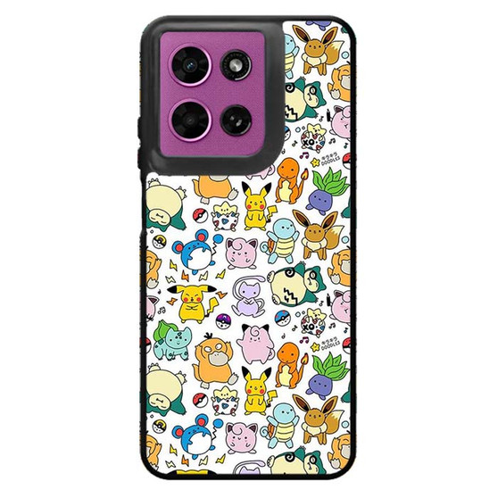 Pokemon Cute Collage Motorola Moto G 2026 Case