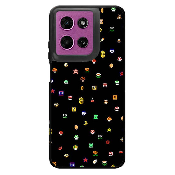 Super Mario Items Motorola Moto G 2026 Case