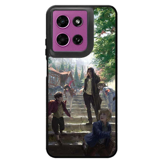 Attack on Titan Through Time Motorola Moto G 2026 Case