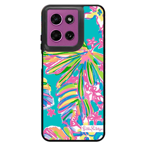 Lilly Pulitzer Summer Palm Motorola Moto G 2026 Case