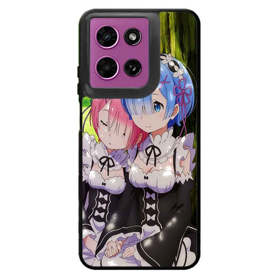 Re Zero Rem and Ram Motorola Moto G 2026 Case