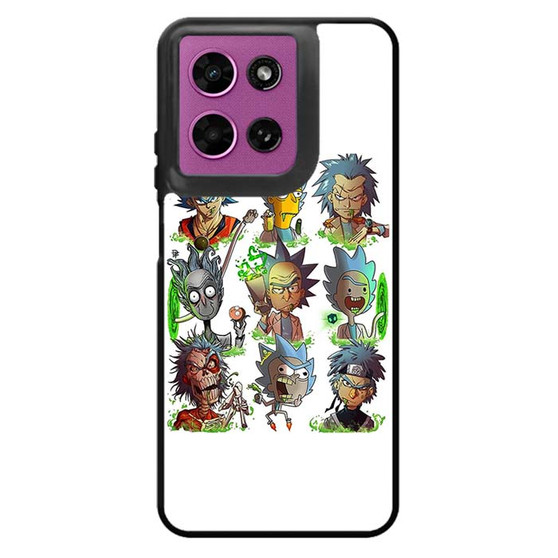 Rick and Morty Anime Style Motorola Moto G 2026 Case