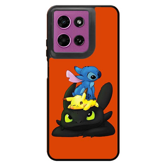 Stitch Pikachu Toothless Cute Motorola Moto G 2026 Case