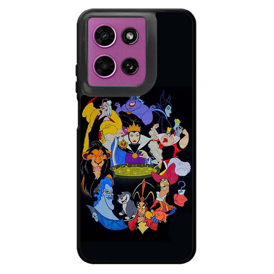 Disney All Villains Circle Motorola Moto G 2026 Case