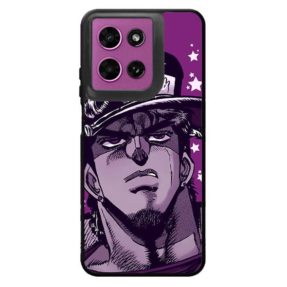 Jojo's Bizarre Adventure Jotaro in Purple Motorola Moto G 2026 Case
